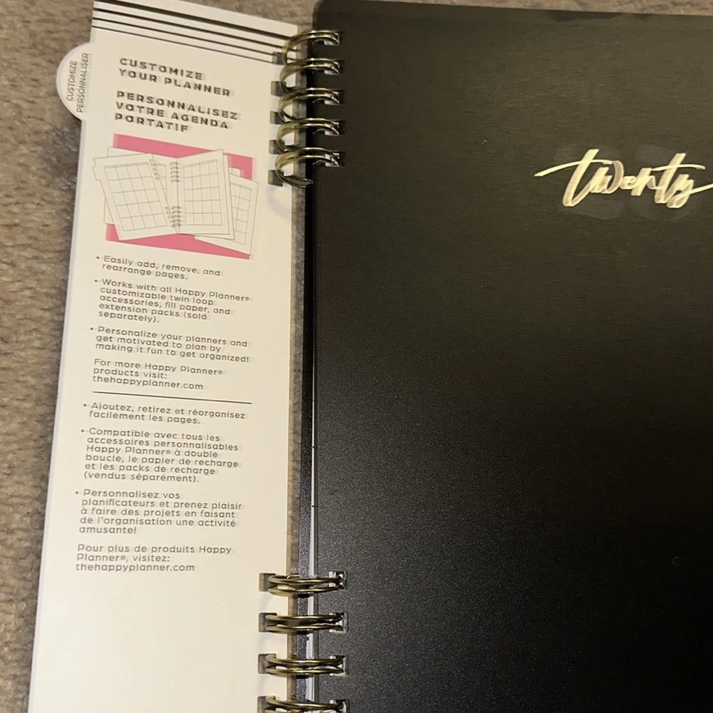 Happy Planner 2025 - minimalist style